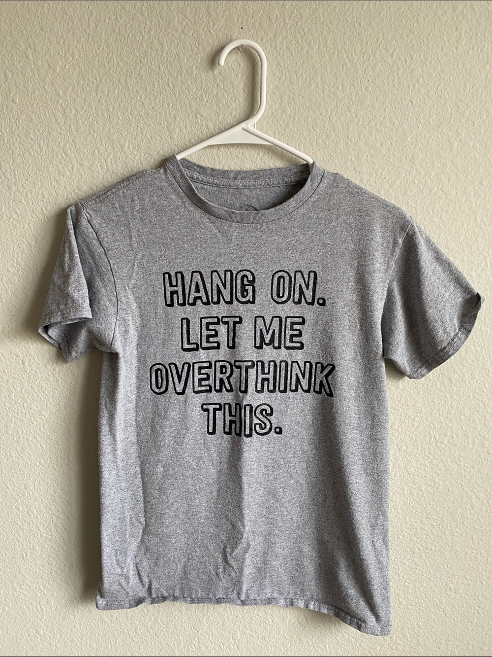 Women’s Graphic Tee “Hang On. Let Me Overthink This."
